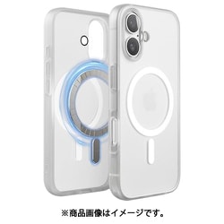 iPhone 16 対応 ケース クリア MagSafe 対応 耐衝撃 ハイブリッド スマホケース 薄型 軽量 マグセーフ スマホカバー MagSafe HYBRID CASE マットクリア EL_IPNCSPTMY_MC