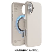 iPhone 16 Plus 対応 ケース MagSafe 対応 シリコン 耐衝撃 スマホケース 指紋 防止 サラサラ マグセーフ シリコンケース MAGNETIC SILICONE CASE ストーン EL_IPBCSSCS5_ST
