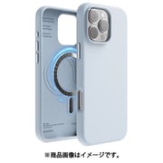 iPhone 16 Pro Max 対応 ケース MagSafe 対応 シリコン 耐衝撃 スマホケース 指紋 防止 サラサラ マグセーフ シリコンケース MAGNETIC SILICONE CASE ライトブルー EL_IPGCSSCS5_LB