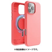 iPhone 16 Pro Max 対応 ケース MagSafe 対応 シリコン 耐衝撃 スマホケース 指紋 防止 サラサラ マグセーフ シリコンケース MAGNETIC SILICONE CASE ピンク EL_IPGCSSCS5_PK