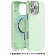 iPhone 16 Pro Max 対応 ケース MagSafe 対応 シリコン 耐衝撃 スマホケース 指紋 防止 サラサラ マグセーフ シリコンケース MAGNETIC SILICONE CASE ソフトミント EL_IPGCSSCS5_SM
