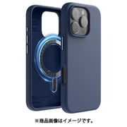 iPhone 16 Pro 対応 ケース MagSafe 対応 シリコン 耐衝撃 スマホケース 指紋 防止 サラサラ マグセーフ シリコンケース MAGNETIC SILICONE CASE ジーンインディゴ EL_IPRCSSCS5_JI