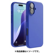 iPhone 16 対応 ケース シリコン 耐衝撃 スマホケース 指紋 防止 サラサラ シリコンケース SILICONE CASE コバルトブルー EL_IPNCSSCS3_CB
