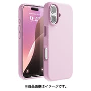 iPhone 16 対応 ケース シリコン 耐衝撃 スマホケース 指紋 防止 サラサラ シリコンケース SILICONE CASE ホットピンク EL_IPNCSSCS3_HP