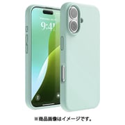 iPhone 16 対応 ケース シリコン 耐衝撃 スマホケース 指紋 防止 サラサラ シリコンケース SILICONE CASE ミント EL_IPNCSSCS3_MT