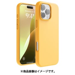 iPhone 16 Pro Max 対応 ケース シリコン 耐衝撃 スマホケース 指紋 防止 サラサラ シリコンケース SILICONE CASE サンシャイン EL_IPGCSSCS3_SS