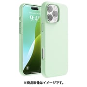 iPhone 16 Pro Max 対応 ケース シリコン 耐衝撃 スマホケース 指紋 防止 サラサラ シリコンケース SILICONE CASE ソフトミント EL_IPGCSSCS3_SM