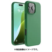 iPhone 16 Pro Max 対応 ケース シリコン 耐衝撃 スマホケース 指紋 防止 サラサラ シリコンケース SILICONE CASE アルパイングリーン EL_IPGCSSCS3_AG