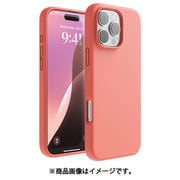 iPhone 16 Pro Max 対応 ケース シリコン 耐衝撃 スマホケース 指紋 防止 サラサラ シリコンケース SILICONE CASE ポメロピンク EL_IPGCSSCS3_PP