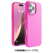 iPhone 16 Pro Max 対応 ケース シリコン 耐衝撃 スマホケース 指紋 防止 サラサラ シリコンケース SILICONE CASE アイスレッド EL_IPGCSSCS3_IR