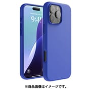 iPhone 16 Pro Max 対応 ケース シリコン 耐衝撃 スマホケース 指紋 防止 サラサラ シリコンケース SILICONE CASE コバルトブルー EL_IPGCSSCS3_CB