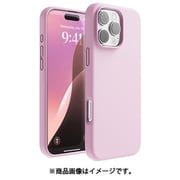 iPhone 16 Pro Max 対応 ケース シリコン 耐衝撃 スマホケース 指紋 防止 サラサラ シリコンケース SILICONE CASE ホットピンク EL_IPGCSSCS3_HP