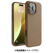 iPhone 16 Pro Max 対応 ケース シリコン 耐衝撃 スマホケース 指紋 防止 サラサラ シリコンケース SILICONE CASE ブラウン EL_IPGCSSCS3_BR
