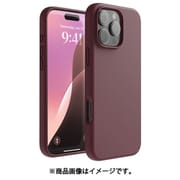 iPhone 16 Pro Max 対応 ケース シリコン 耐衝撃 スマホケース 指紋 防止 サラサラ シリコンケース SILICONE CASE バーガンディー EL_IPGCSSCS3_BD