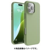 iPhone 16 Pro Max 対応 ケース シリコン 耐衝撃 スマホケース 指紋 防止 サラサラ シリコンケース SILICONE CASE パステルグリーン EL_IPGCSSCS3_PG