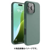 iPhone 16 Pro Max 対応 ケース シリコン 耐衝撃 スマホケース 指紋 防止 サラサラ シリコンケース SILICONE CASE ミッドナイトグリーン EL_IPGCSSCS3_GN
