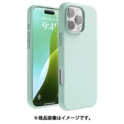 iPhone 16 Pro Max 対応 ケース シリコン 耐衝撃 スマホケース 指紋 防止 サラサラ シリコンケース SILICONE CASE ミント EL_IPGCSSCS3_MT