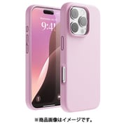 iPhone 16 Pro 対応 ケース シリコン 耐衝撃 スマホケース 指紋 防止 サラサラ シリコンケース SILICONE CASE ホットピンク EL_IPRCSSCS3_HP