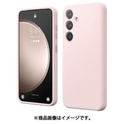 Galaxy S24 対応 ケース 耐衝撃 傷 指紋 防止 シリコン スマホケース スリム 衝撃吸収 シリコンケース SILICONE CASE ラブリーピンク EL_G4SCSSCS6_PK
