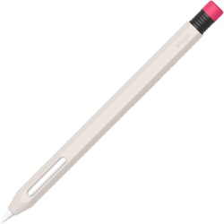 Apple Pencil 第2世代 対応 ケース かわいい 鉛筆 デザイン 握りやすい 滑り止め グリップ 薄型 シリコン 保護 カバー 充電 ペアリング ダブルタップ 可能 CLASSIC CASE ストーン EL_AP2CSSCPE_ST