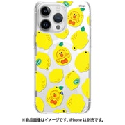 iPhone 15 Pro Max 対応 ケース ラインフレンズ 公式 ブラウン コニー サリー MagSafe 対応 耐衝撃 スマホケース LINE FRIENDS B&F FRUIT SHOP レモン EL_IOGCSPT2F_LM