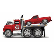 MS11564CV 1/64 MT 1980 マックR685ST フラットベッド/1993 シボレー 454 SS ピックアップ メタリックダークレッド 25thアニバーサリー [ダイキャストミニカー]