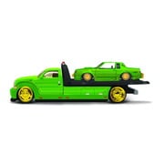 MS15055BR 1/64 DET フラットベッド/1987 ビュイック リーガル T-Type メタリックグリーン [ダイキャストミニカー]