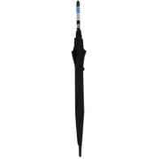 長傘 晴雨兼用 折れても戻る抗ウイルス傘 65cm ジャンプ式 UV加工 ブラック