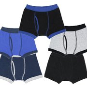 4817067 [男の子用 ボクサーブリーフ 5枚組 前開き/無地 170cm 本体：綿100％]