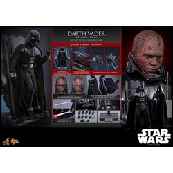ホットトイズ スターウォーズ エピソード5 ダースベイダー 1/6 フィギュア Amazon.co.jp: 【限定販売】ムービー・マスターピース 1/6