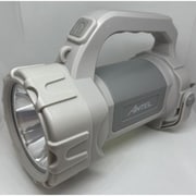 足元も照らせる懐中電灯(グレー) 充電式 モバイルバッテリー HX10LT-049GR