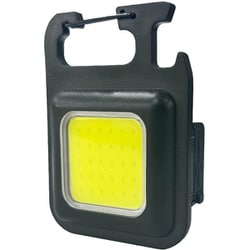 COBカラビナライト 250lm ブラック 充電式 HX10LT-036BK
