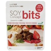 ヴィーガンプロテインバー SOYConcept bits ストロベリー&抹茶 54g/1袋
