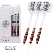 DYNASTY BRASS DARTS ONE 2BA ワインレッド