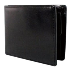 栃木レザージーンズ 二つ折り財布 財布 BLACK t4003355