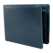 栃木レザージーンズ 二つ折り財布 財布 NAVY t4003355