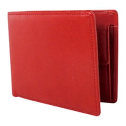 栃木レザージーンズ 二つ折り財布 財布 RED t4003355
