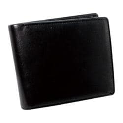 栃木レザージーンズ 二つ折り財布 財布 BLACK t4003361