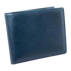 栃木レザージーンズ 二つ折り財布 財布 NAVY t4003361