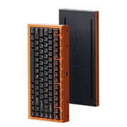 ゲーミングキーボード 有線 ラピッドトリガー搭載 メカニカル US75%配列 Gateron Jade Pro Switch(磁気) PBTダブルショットキーキャップ オレンジ HWZENT75ORANGE