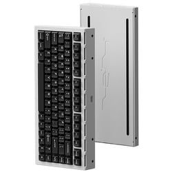 ゲーミングキーボード 有線 ラピッドトリガー搭載 メカニカル US75％配列 Gateron Jade Pro Switch（磁気） PBTダブルショットキーキャップ ホワイト HWZENT75WHITE