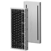 ゲーミングキーボード 有線 ラピッドトリガー搭載 メカニカル US75%配列 Gateron Jade Pro Switch(磁気) PBTダブルショットキーキャップ ホワイト HWZENT75WHITE