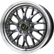鋳造製法 普通自動車向け社外アルミホイール 対象:ミニバン、SUV STICHメッシュ NR 1870 +38 114-5 HGM/P