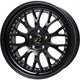 鋳造製法 普通自動車向け社外アルミホイール 対象：セダン、ミニバン、SUV STICHメッシュ NR 1880 +42 114-5 GB