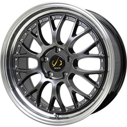 鋳造製法 普通自動車向け社外アルミホイール 対象：セダン、ミニバン、SUV STICHメッシュ NR 1880 +42 114-5 HGM/P