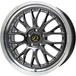 鋳造製法 普通自動車向け社外アルミホイール 対象：セダン、ミニバン STICHメッシュ NR 1980 +42 114-5 HGM/P