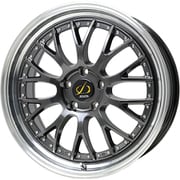 鋳造製法 普通自動車向け社外アルミホイール 対象:セダン、ミニバン STICHメッシュ NR 1980 +42 114-5 HGM/P