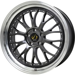 鋳造製法 普通自動車向け社外アルミホイール 対象：セダン、SUV STICHメッシュ NR 2085 +38 114-5 HGM/P
