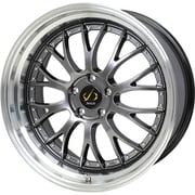 鋳造製法 普通自動車向け社外アルミホイール 対象:セダン、ミニバン STICHメッシュ NR 2095 +40 114-5 HGM/P