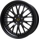 鋳造製法 普通自動車向け社外アルミホイール 対象：セダン、ミニバン、SUV STICHメッシュ NR 2185 +38 114-5 GB